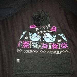 Never worn Narwhal beanie hat